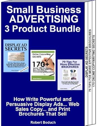 Small Business Advertising 3 Product Package How Write