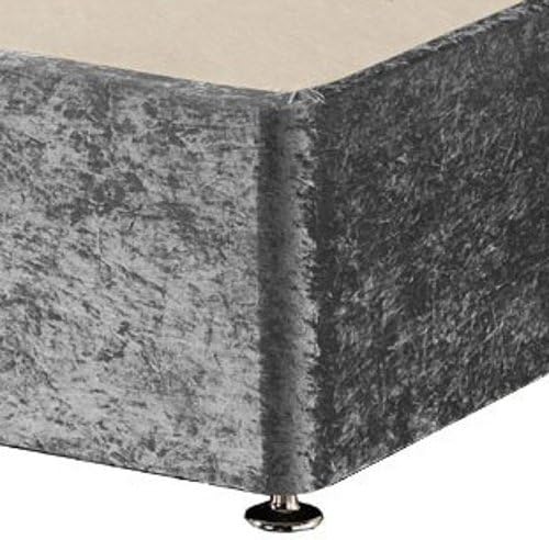 WINDSOR Divan, Fabric, Silver, King, 200x150x40 cm - Image 5