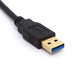 GLHONG 25CM USB Type C Extension Cord Gold Plated