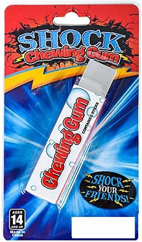 Generic Electric Shock Chewing Gum Toy for Gag Trick Party Prank Joke Fool