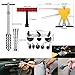 Wcaro Dent Rods Tools Dent Puller Hail Damage Repair Tools Car Dent Removal Paintless Dent Repair Tools Kit Dent Remover Dent Lifter Slide Hammer Glue Puller Line Board