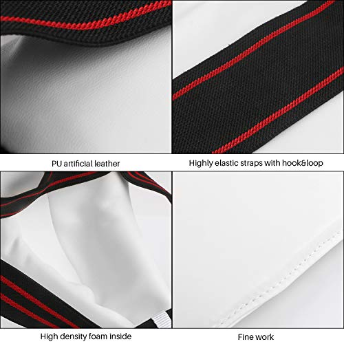 BlueStraw Groin Guard Men Women Taekwondo Boxing Groin Protectors Comfortable Shock-Absorbing Groin Guard Protection for Boxing Karate Sanda Kung Fu TaiCh (Medium (Youth), Men)