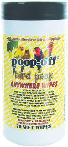 Poop Off Cage Cleaner 3 pk 70ct Wipes