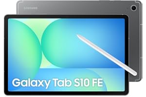 Tablet Samsung Galaxy Tab S10 FE, Cinza, 128GB, 8GB RAM, Tela Imersiva de 10.9" 90Hz, Camera Traseira de 13MP, Câmera Frontal de 12MP Ultra Wide, Wifi 6, IP68, Android 15