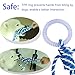 Dog Cotton Rope Toys, Bondpaw Dog Interactive Chew Toys with TPR Round Ring for Dog Chewing and Training Handle