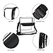 BAGAIL Clear Purse NFL &PGA Approved Cross-Body Shoulder Messenger Bag w Adjustable Strap