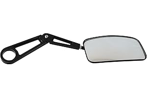 Cobrawakeboarding Adjustable Arm Wakeboard Tower Mirror with 7" x 13" CIPA Ball Joint Mirror Head (Black)