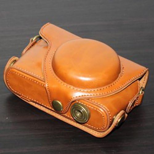 AST Ever Ready Camera Case Bag + Strap for Fujifilm Fuji XF1 X-F1 X F1 Brown