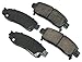 Akebono ACT883 Proact Ultra Premium Ceramic Disc Brake Pad kit , GREY