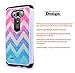 LG G Flex 2 Case, NageBee Design Premium [Heavy Duty] Defender [Dual Layer] Protector Hybrid Case for LG G Flex 2 (2015 Released) (Hybrid Colorful Wave)