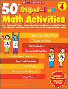 Amazon.com: 50+ Super-Fun Math Activities: Grade 4: Easy Standards