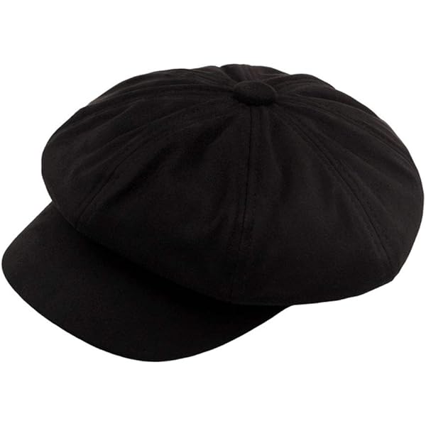 Classic 8 Panel Wool Tweed Newsboy Gatsby Ivy Cap Golf Cabbie