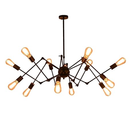 Deckenleuchte/Kronleuchter -Nordic American 12/18 Country Retro Style Restaurant Bar Eisen CreativeRotating Spider Claw Decke