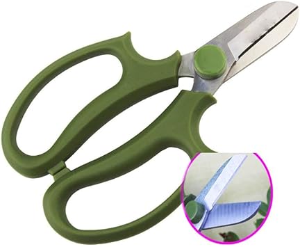 Amazon Co Jp ガーデニングはさみ花屋花剪定ばさみはさみハンドクリエーション Sk5スチール グリーン スポーツ アウトドア