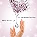 Maxdara Case for iPhone 6s iPhone 6 Glitter Case with Screen Protector Liquid Floating Bling Sparkle Luxury Shockproof Bumper Pretty Girls Children Case for iPhone 6 6s 7 8 4.7 inches (Rosegold)
