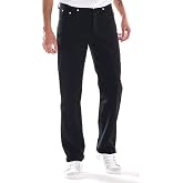 FULL BLUE 5 Pocket Stretch Denim Jeans, Regular Fit, Straight Legs