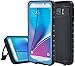 XIKEZAN Galaxy Note 5 Waterproof Case Samsung Note 5 Case Shockproof Snowproof Dirtproof Durable Full Sealed Protection Cover with Built in Screen Protector Light Blue