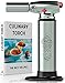 BEST CULINARY TORCH - Chef Torch for Cooking Crème Brulee - Aluminum Hand Butane Kitchen Torch - Blow Torch with Adjustable Flame - Cooking Torch - Perfect for Baking, BBQs, Crafts + Recipe eBook