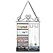Black Metal Scrollwork Design Hanging Jewelry Display Rack / Cosmetics Organizer Basket Shelf - MyGift