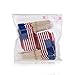 TINKSKY US Flag Picks American Flag Food Toothpicks Party Accessory Party Favors, Pack of 100