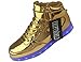 ERUPTWORLD Women Men Lace Up Lightweight USB Charging LED Sneakers Light up Shoes