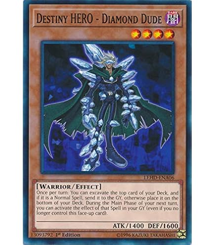 Amazon.com: Yu-Gi-Oh! - Destiny End Dragoon - LEHD-ENA31 - Common - 1st  Edition - Legendary Hero Decks