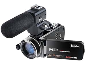 Amazon.com: Besteker Wifi Camcorder Full HD 1080P 30FPS