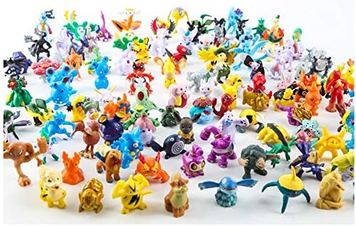 CrazyToi Action Figures for Pokemon Go Master Game Kid's Gift Toy Kit 144 pcs/lot Christmas and Birthday Gifts