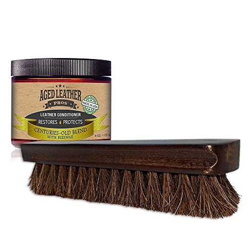 Aged Leather Pros Leather & Textile Cleaning Brush & Leather Conditioner | COMBO PACK - Thumbnail 7