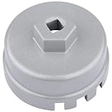 Danti Oil Filter Wrench for Toyota & Lexus 4 Cylinder Prius Matrix Rav4 Auris Corolla Highlander Avalon Camry Scion TC- Super Strong Aluminum Alloy, Fits 3/8