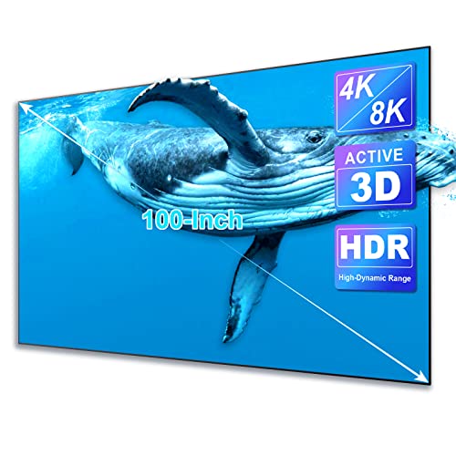 WEMAX PSA01 UST Projector Screen, 100inch Ambient Light Rejecting ALR
