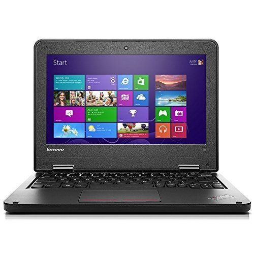 Lenovo ThinkPad 11e 20GB 11.6″ Business Laptop Computer, Intel Intel Quad-Core N3160 , 4GB RAM, 128GB SSD, 802.11ac, HDMI, Bluetooth, USB 3.0, Windows 7 Professional (Renewed)