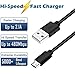 Micro USB Cable 10 FT,PS4 Xbox One Controller Charging Cord for Samsung Galaxy S7 Edge,Android Phone,Moto G3,G4,G5 Plus,G5S,G5S Plus,G6 Play,E5 Plus,Playstation 4 Fast Charger Cable