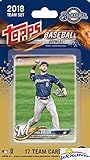 Milwaukee Brewers 2018 Topps Baseball EXCLUSIVE Special Limited Edition 17 Card Complete Team Set with Ryan Braun, Chase Anderson & Many More Stars & Rookies! Shipped in Bubble Mailer! WOWZZER!