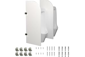 GOFEI Urinal Divider Partition – Wall-Mounted Men’s Privacy Screen for Restrooms, Toilet Protection Divider,Durable Toilet Partition for Public Bathrooms, Shopping Malls, Schools, and Commercial Spaces (2)