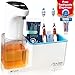 Pykal Touchless Automatic Soap Dispenser with Storage-Caddy 15oz, Hands Free Soap Dispenser for Bathroom or Kitchen - 1 YR Warranty