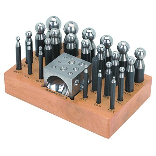 25 Piece Doming Block and Punch Set from TNM by Unknown