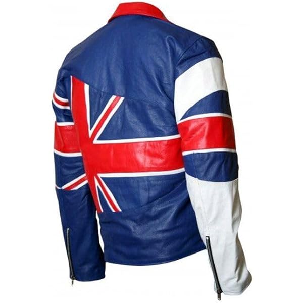 Union Jack British Flag Leather Jacket | UK Flag Union Jack