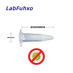 Labfuhxo 0.65mL Microcentrifuge Tubes with Snap Cap