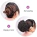Short Afro Kinkys Curly Ponytail Drawstring African American Synthetic Ponytail Hairpieces Natural Hair Puff for Women(1B)