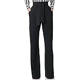 Lucuna Women's Dress Pants High Waisted Wide Leg Work Pants Slacks Office Business Casual Trousers