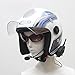 IDEAPRO Waterproof Motorcycle and Scooter Bluetooth Headset / Intercom Sports Helmet Intercom Bluetooth Interphone (V6, Black)