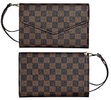 Rita Messi Luxury Checkered Passport Holder Cover Case Travel Wallet RFID Blocking for Men Women(Victoria)