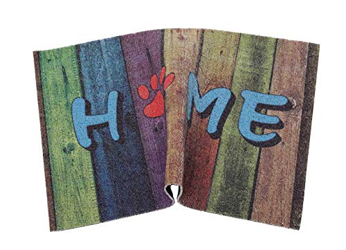 Darkyazi 23.6" x 35.4" Colorful Doormats Entrance Front Door Rug Funny Outdoors/Indoor/Bathroom/Kitchen/Bedroom/Entryway Floor Mats,Non-Slip Rubber (Home)