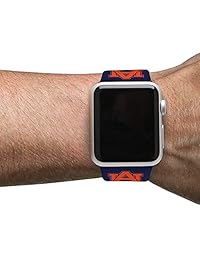 Auburn Tigers   Correa deportiva de silicona para Apple Watch, 38 mm