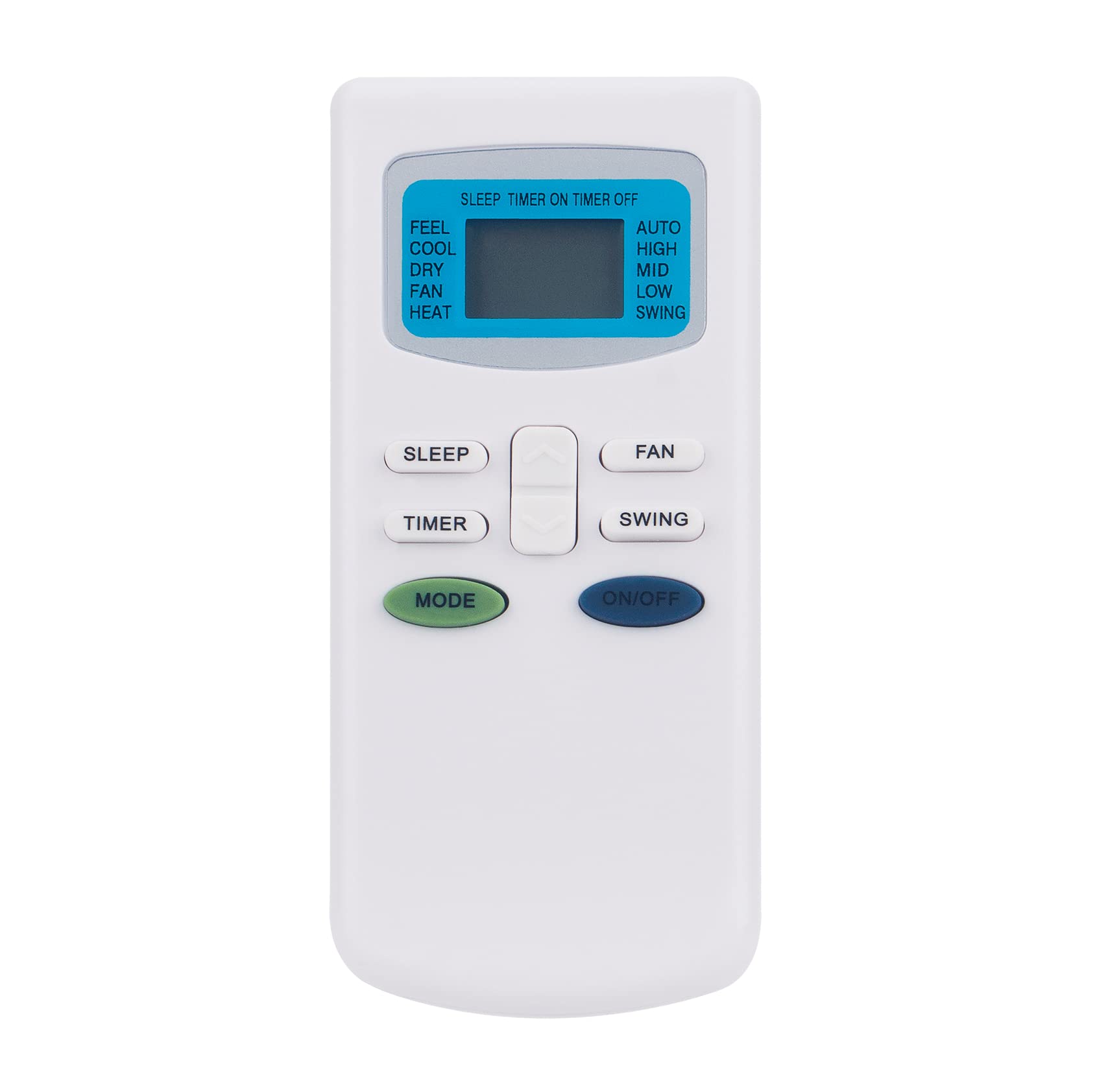 AULCMEET GYKQ-03 Replacement Remote Control Compatible with DeLonghi PACC100E 5515110411 PACC120E TCL A/C GYKQ-03 KFRD-35GW/BR KFRD-35GW/G4 433 MHz Air Conditioner