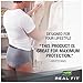 Depend Real Fit Incontinence Underwear for Men, Maximum Absorbency, L/XL, 4 Packs of 10, 40 Total
