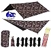 Chill Gorilla 10x10 Hammock Rain Fly Camping Tarp. Ripstop Nylon. 170