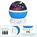 Sunnest Star Projector, Night Lights for Kids, Rotating Baby Night Lighting Lamps, 4 LED Bulbs 8 Modes with 3.2FT USB Cord for Baby/Children/Kids