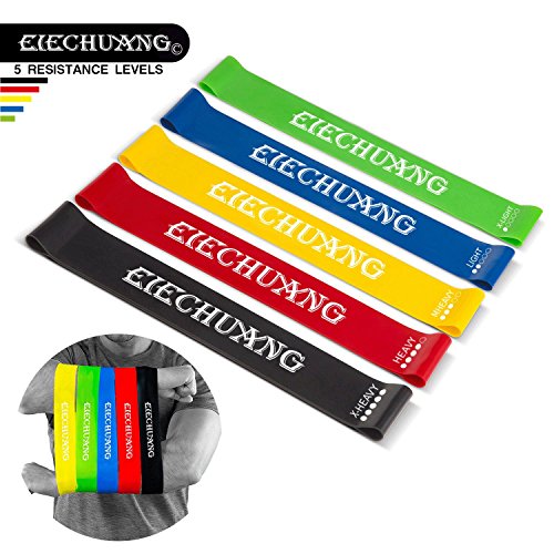 Resistance loop bands - best 5 premium exercise bands -…